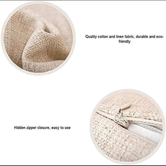 (Only Covers) Mediterranean Vintage Nautical Style Throw Pillowcase 18x18inches - Picture 2 of 6